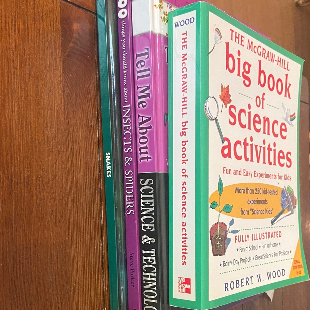 4 children’s science books. Great condition